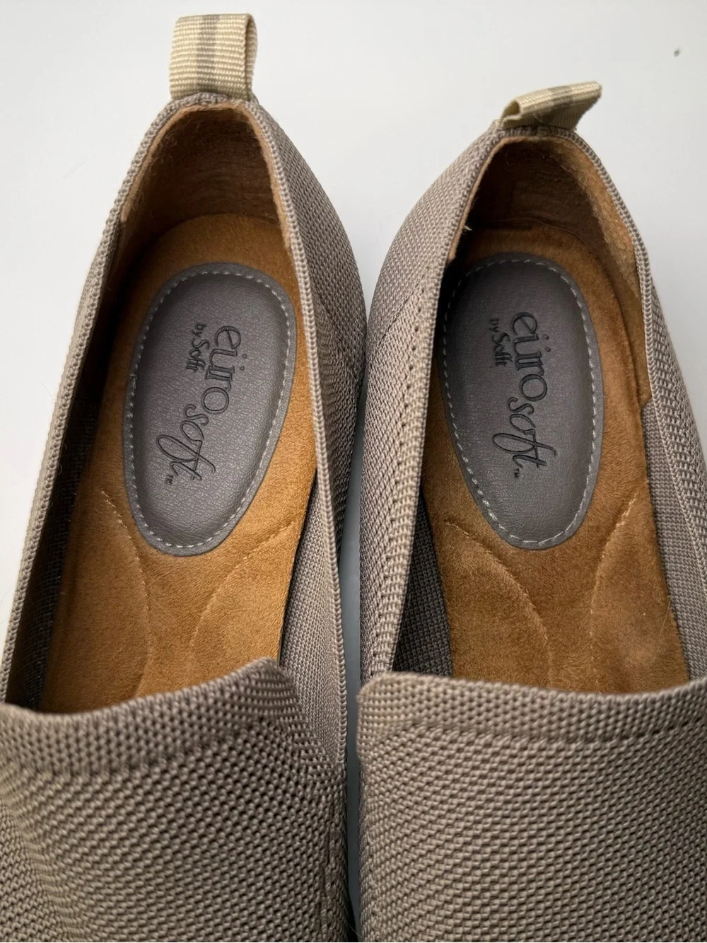 Eurosoft Westly Slip-on Loafers in Mist Grey Women’s Size 9.5M Feminine Boho